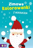 Okładka: Zimowe kolorowanki z Mikołajem