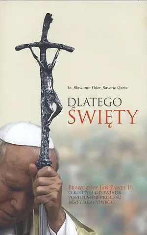 Okładka: Dlatego święty