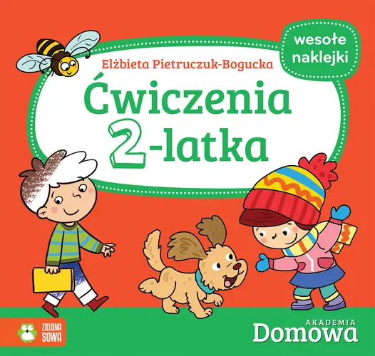 Okładka: Domowa Akademia. Ćwiczenia 2-latka