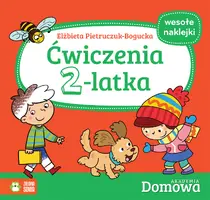 Okładka: Domowa Akademia. Ćwiczenia 2-latka
