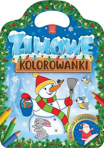 Okładka: Zimowe kolorowanki