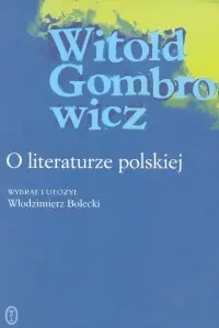 Okładka: O literaturze polskiej