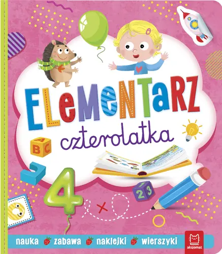 Okładka: Elementarz czterolatka