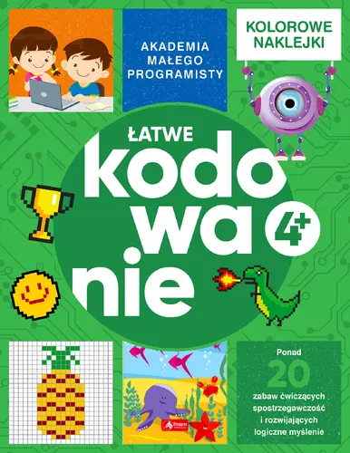 Okładka: Akademia małego programisty. Łatwe kodowanie