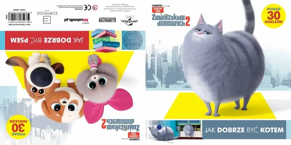 Okładka: Sekretne życie zwierząt 2. Jak dobrze być kotem/Jak dobrze być psem