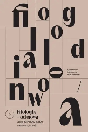 Okładka: Filologia od/nowa