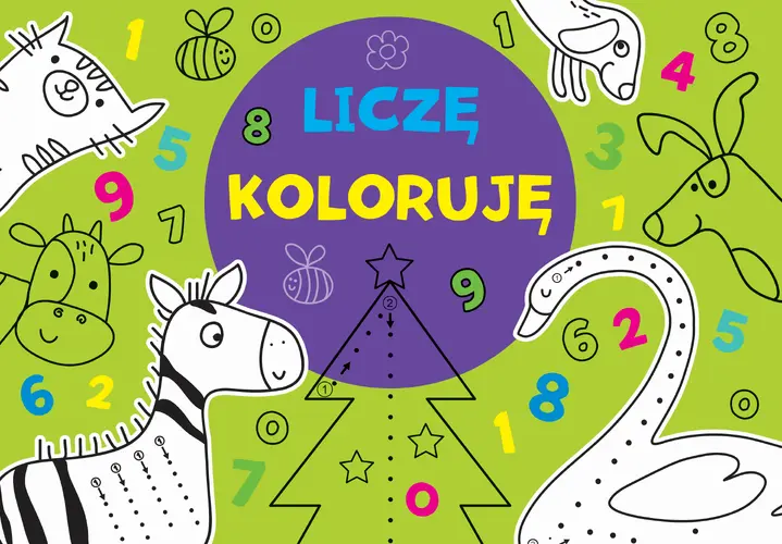 Okładka: Blok kreatywny. Liczę i koloruję