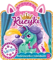 Okładka: Kucyki. Kolorowanka z naklejkami. Świat mody