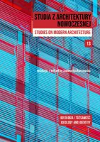 Okładka: Studia z Architektury Nowoczesnej, tom 13