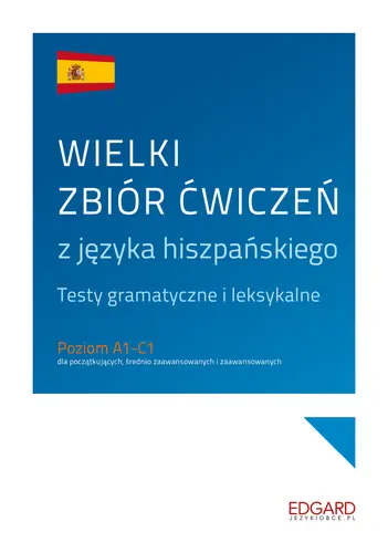 Okładka: Wielki zbiór ćwiczeń z języka hiszpańskiego