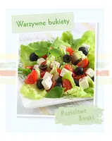 Okładka: Pastelowe Smaki. Warzywne Bukiety