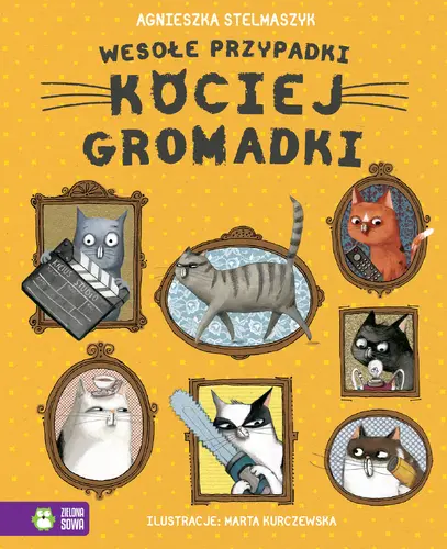 Okładka: Wesołe przypadki kociej gromadki
