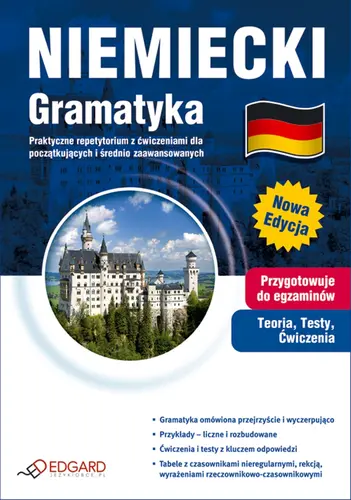 Okładka: Niemiecki Gramatyka – Trzecia Edycja