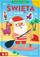 Okładka: Naklejkowe podróże. Święta na świecie