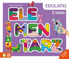 Okładka: Edulatki. Elementarz 2-latka