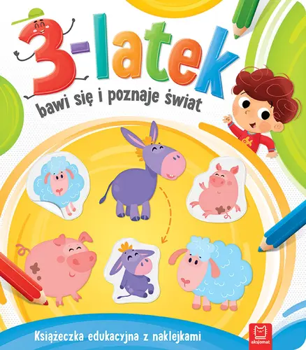 Okładka: 3-latek bawi się i poznaje świat