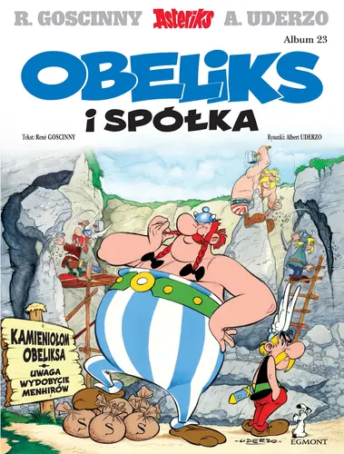 Okładka: Asteriks. Obeliks i spółka. Tom 23