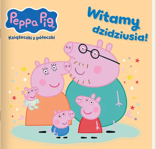 Okładka: Peppa Pig. Książeczki z półeczki. Witamy dzidziusia!
