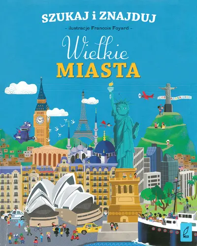 Okładka: Szukaj i znajduj. Wielkie miasta