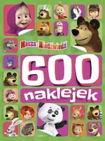 Okładka: Masza i Niedźwiedź. 600 naklejek