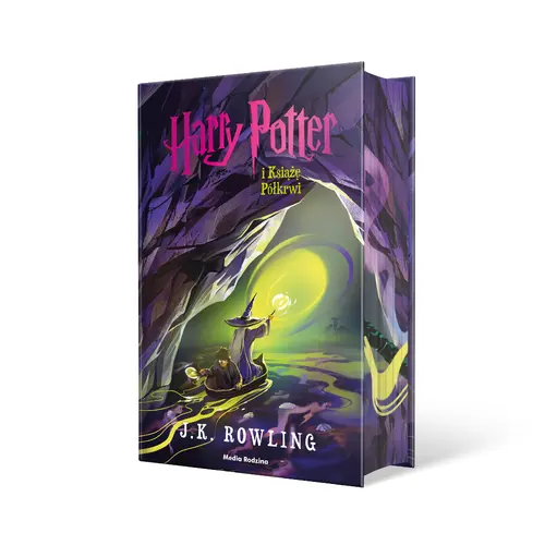 Okładka: Harry Potter i Książę Półkrwi. Wydanie z barwionymi brzegami