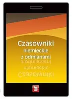Okładka: Odmiany czasowników niemieckich