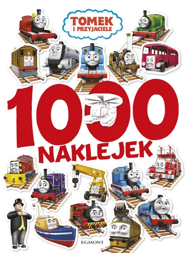 Okładka: Tomek i przyjaciele. 1000 naklejek