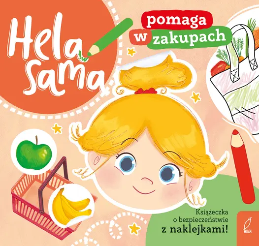 Okładka: Hela sama pomaga w zakupach