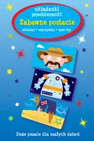 Okładka: Zabawne postacie. Układanki-przebieranki