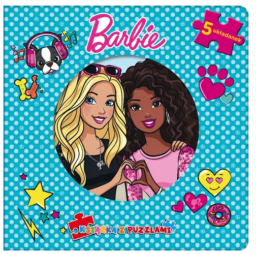 Okładka: Barbie. Książka z puzzlami