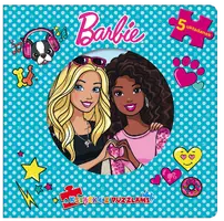 Okładka: Barbie. Książka z puzzlami
