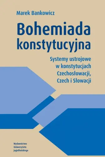 Okładka: Bohemiada konstytucyjna