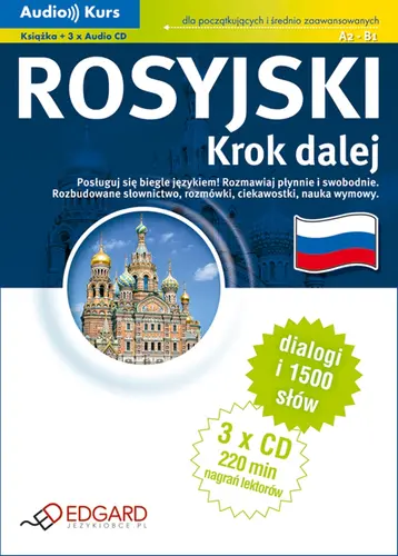 Okładka: Rosyjski - Krok dalej (CD w komplecie)