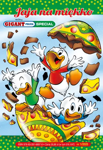 Okładka: Gigant Poleca Special. Jaja na miękko. Tom 1/2025