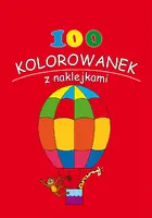 Okładka: 100 kolorowanek z naklejkami. Zeszyt 2