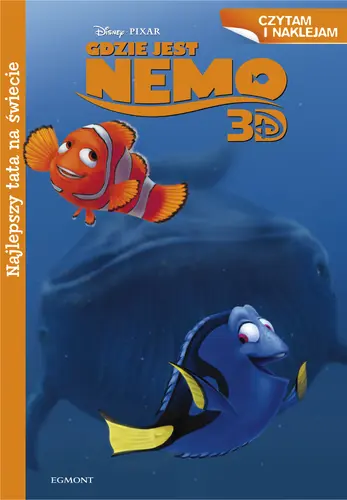 Okładka: Gdzie jest Nemo? Najlepszy tata na świecie.