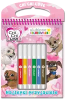 Okładka: Chi Chi Love. Ulubione kolorowanki. Najlepsi przyjaciele