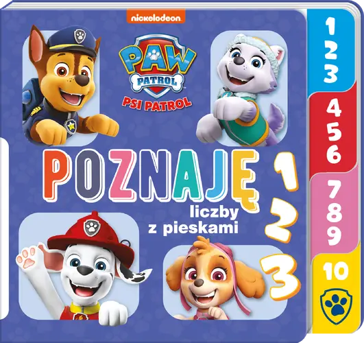 Okładka: Psi Patrol. Poznaję... cz. 8 Liczby