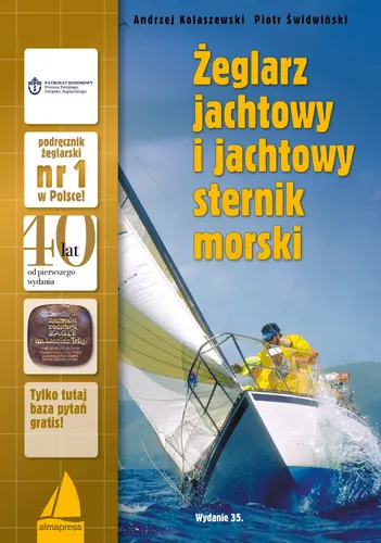 Okładka: Żeglarz jachtowy i jachtowy sternik morski