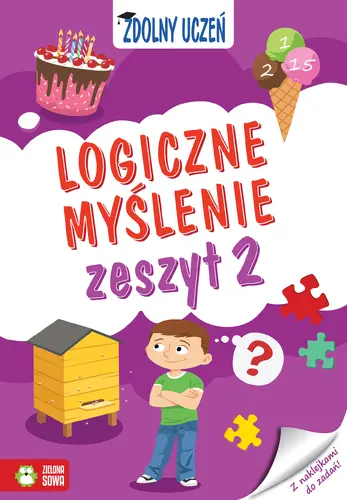Okładka: Zdolny uczeń. Logiczne myślenie. Zeszyt 2