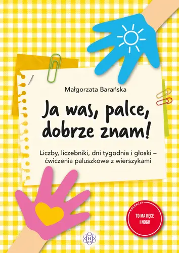 Okładka: Ja was, palce, dobrze znam!