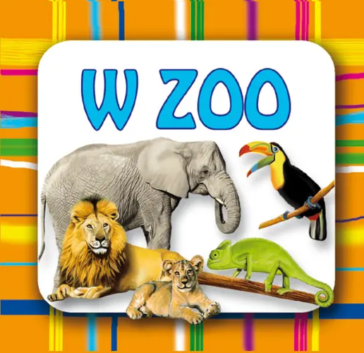 Okładka: Zwierzęta w ZOO. Małe harmonijki