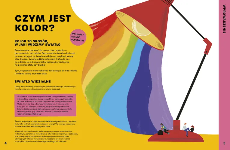 Okładka: Tęcza w kosmosie