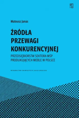Okładka: Źródła przewagi konkurencyjnej
