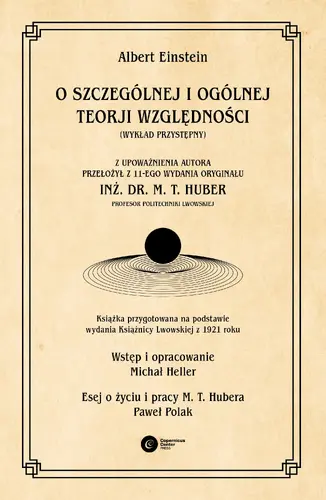 Okładka: O szczególnej i ogólnej teorji względności: (wykład przystępny)
