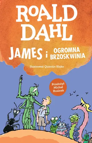 Okładka: James i ogromna brzoskwinia