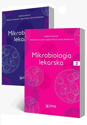 Okładka: Mikrobiologia lekarska Tom 1-2