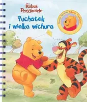 Okładka: bajkoczytacz maszyna + Puchatek i wielka wichura