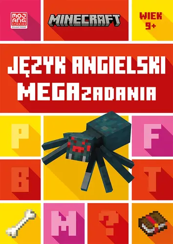 Okładka: Minecraft. Język angielski. Megazadania 9+