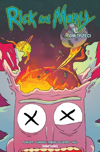 Okładka: Rick i Morty, tom 3